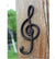 Antique Music Notes Hook Hanger