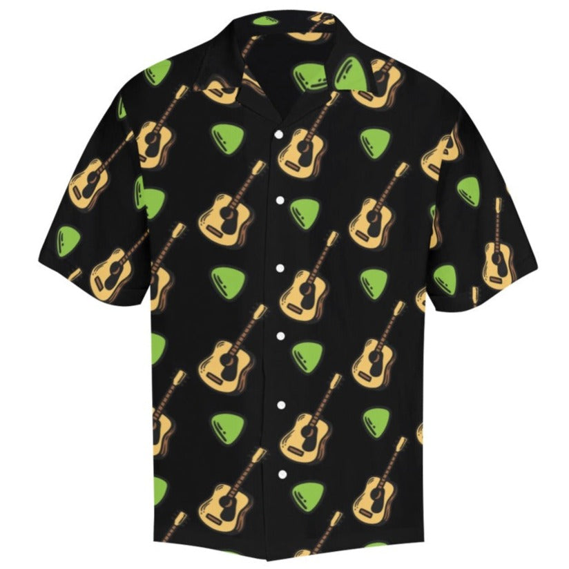 Guitar Seamless Hawaiian Shirt