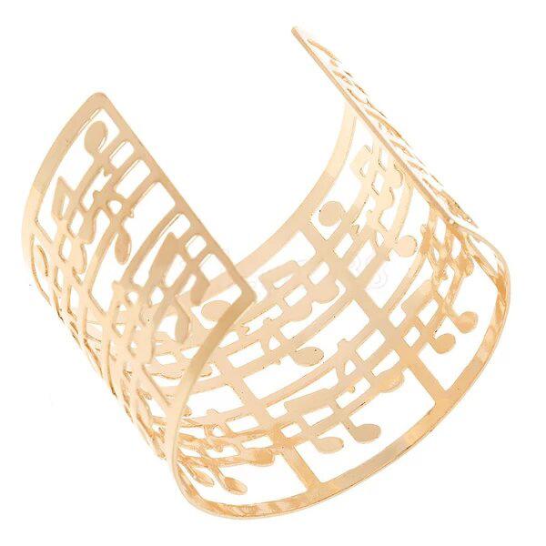 Punk Music Notes Bangle