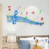 Music Note Acrylic 3D Wall Sticker