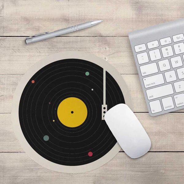 Vinyl Record Mouse Pad
