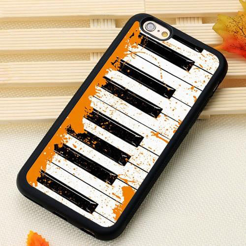 Piano Keys Printed iPhone Case