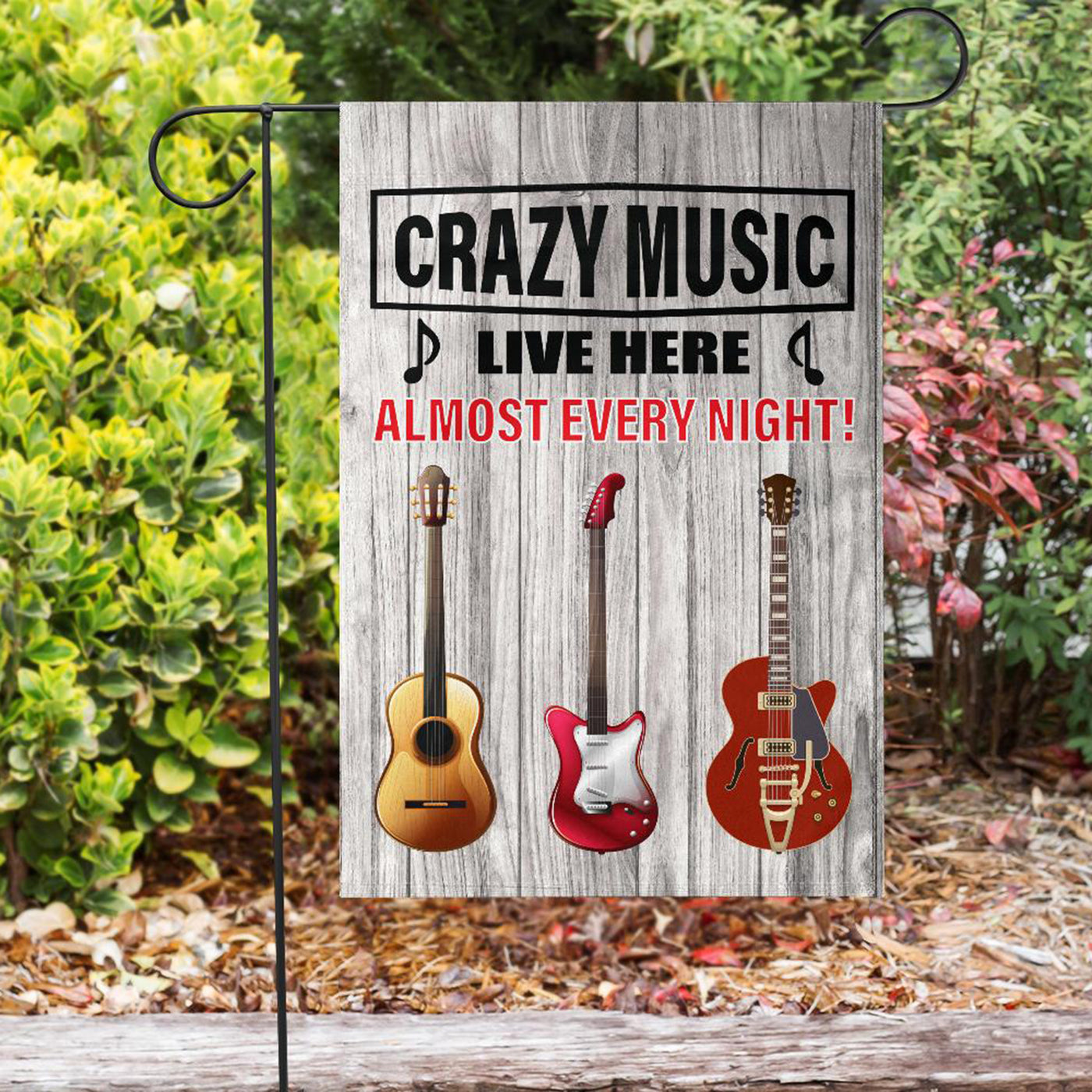 Music Live Here Flag