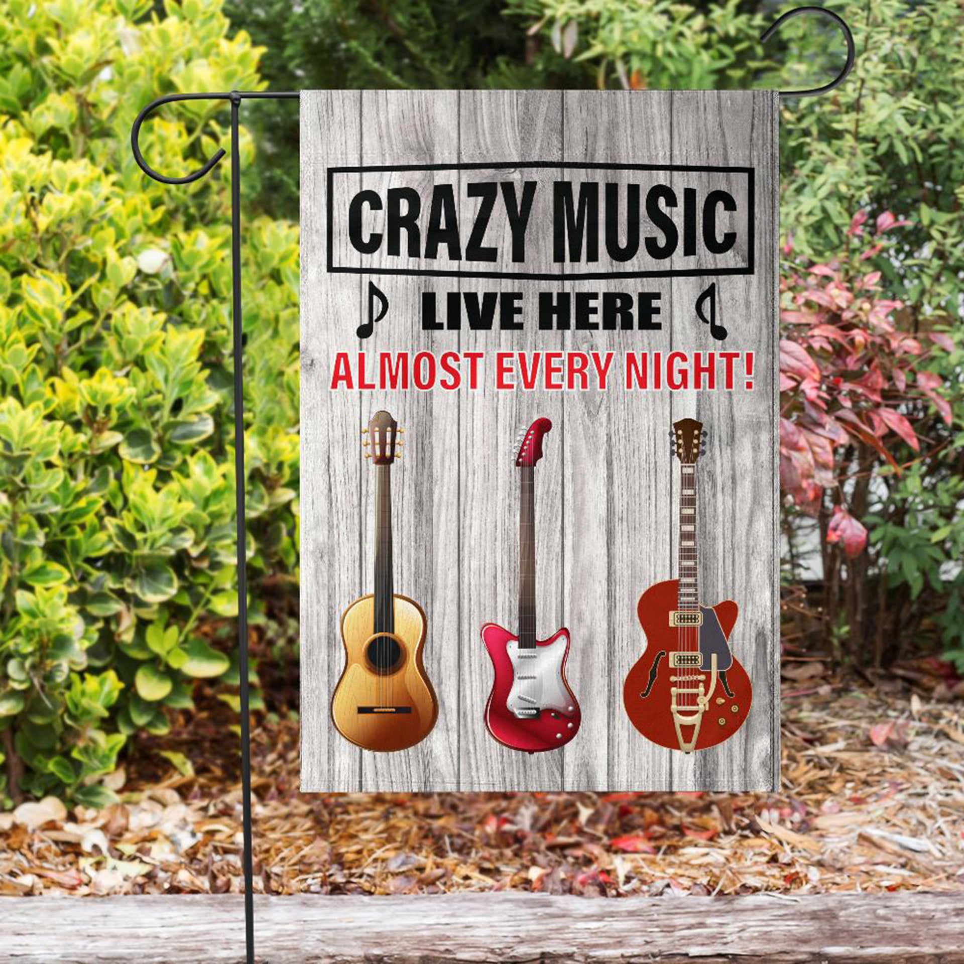 Music Live Here Flag