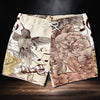 Music Notes Birds Shorts