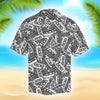 Cassette Tape Pattern Hawaiian Shirt