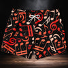 Red Music Notes Shorts