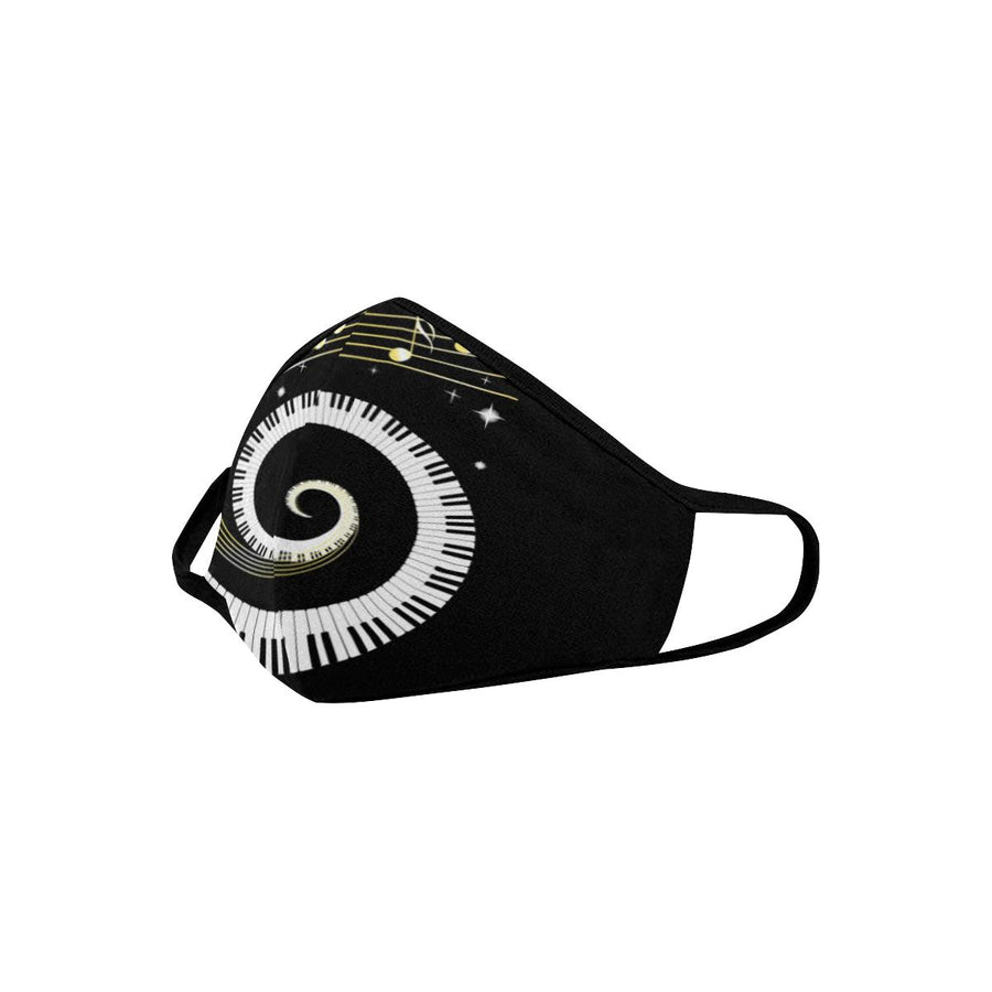 Piano Art Music Mask