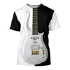 Rock Music Guitar 3D T-shirt