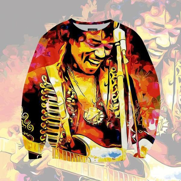 Electric Guitar Player Hoodies