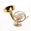 Miniature French Horn Decor
