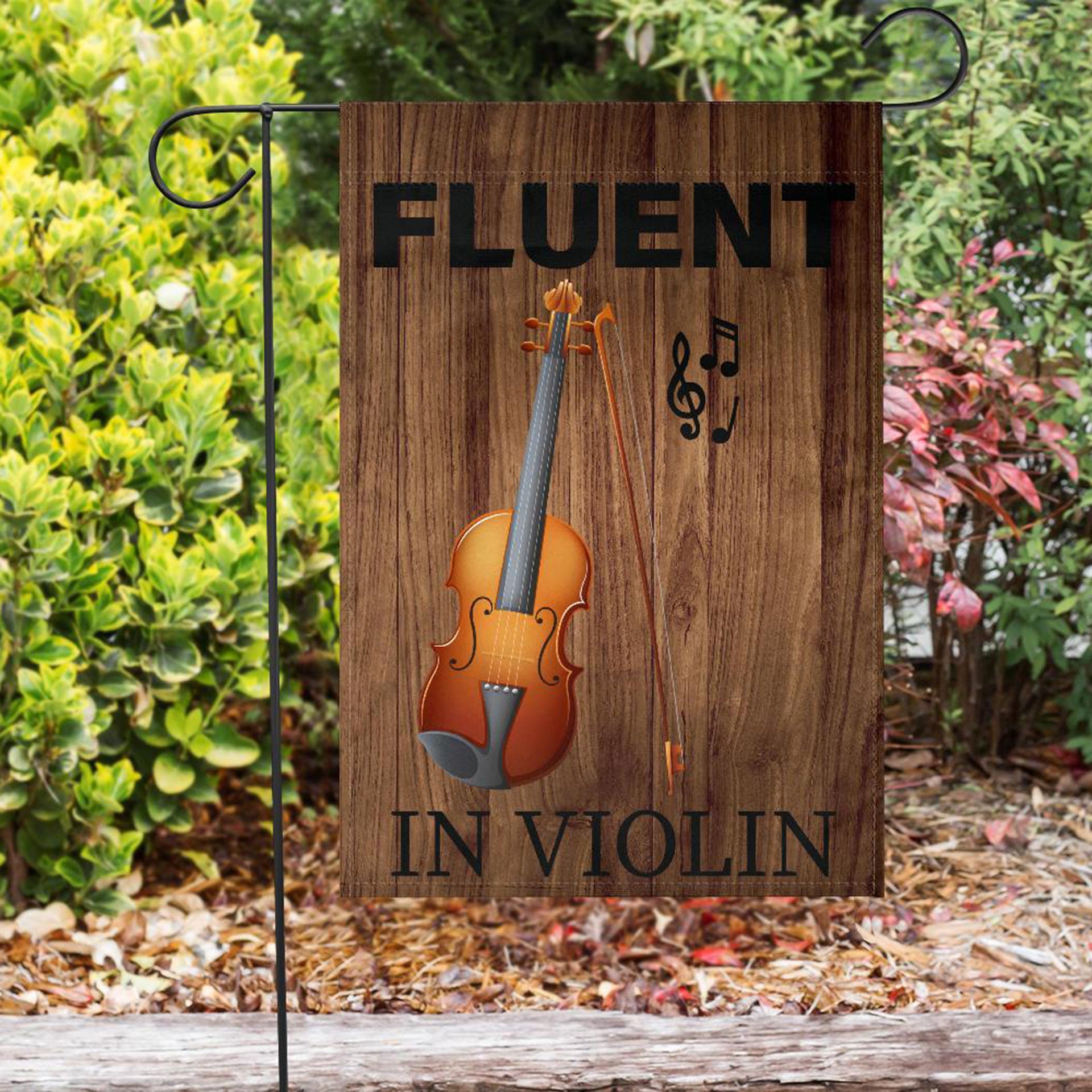 Fluent In Violin Flag