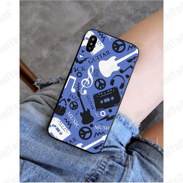 Musical Note Printed iPhone Case