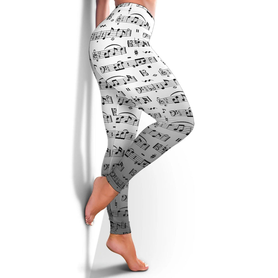 Musical Notes Women's Leggings