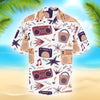 Vintage Radios Hawaiian Shirt