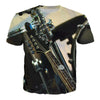 3D Guitar & Music T-Shirt - Guitar / Asian Size S - { shop_name }} - Review