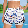 Piano Keys Curve Sports Shorts