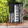 Piano Keys American Flag