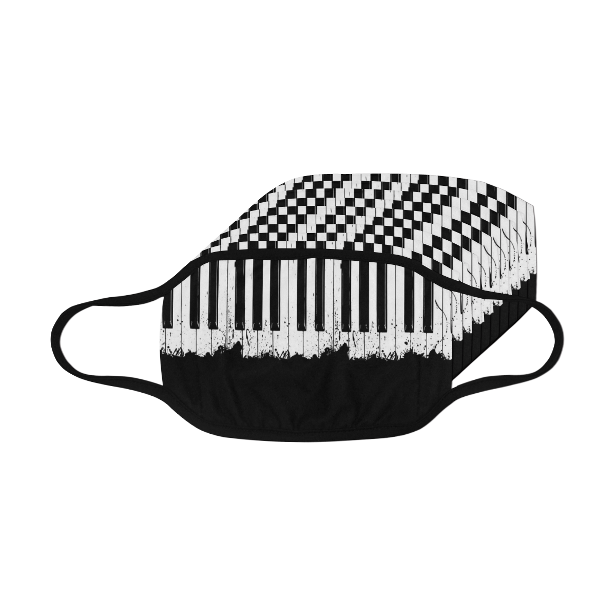 Piano Keys Mask - L / Pack of 10 - { shop_name }} - Review