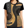 Music Guitar Black T-shirt
