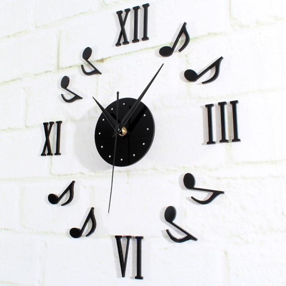 Music Notation Wall Clock - Artistic Pod