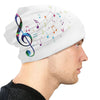 Music Notes Colorful Beanie
