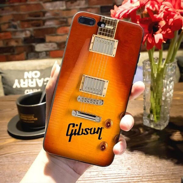 Free - Music Guitar Print iPhone Case