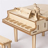 DIY Wooden Piano Puzzle