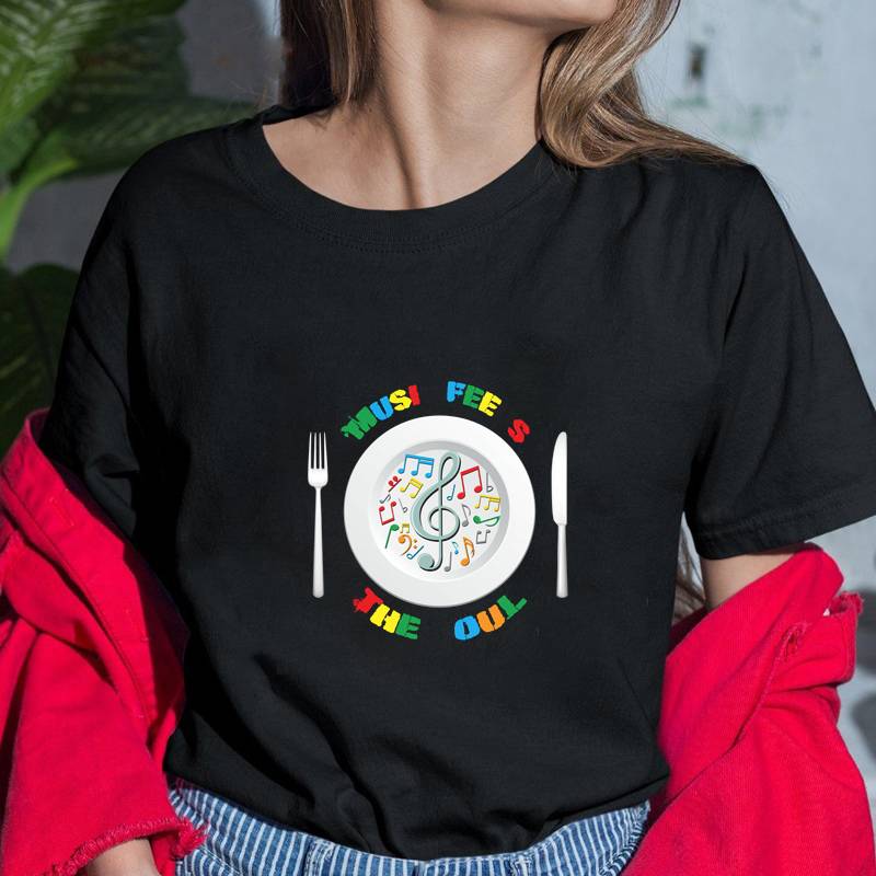 Music Feeds The Soul T-shirt