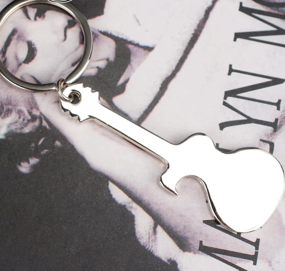 Guitar Bottle Opener Keychain