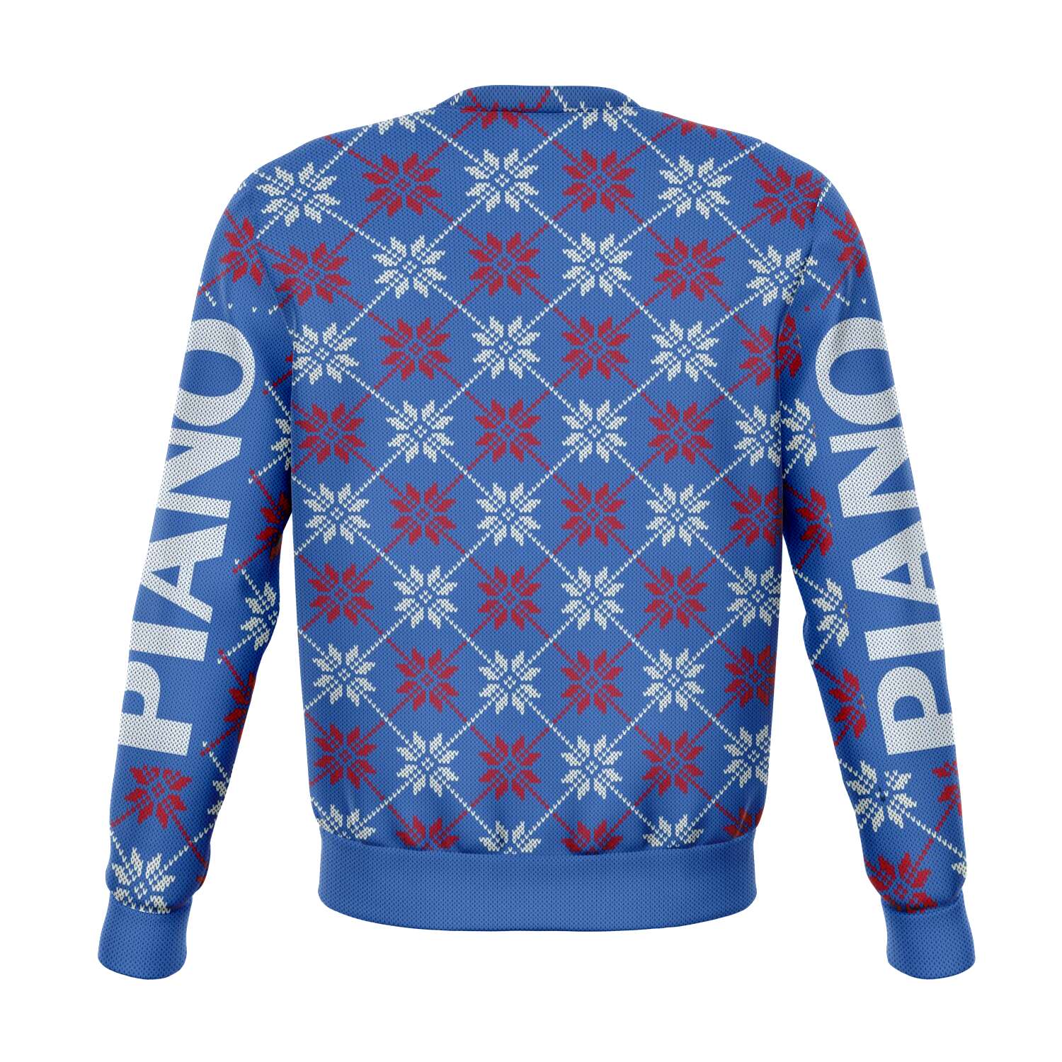 Piano Christmas Blue Sweatshirt