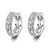 Crystal Music Note Earrings