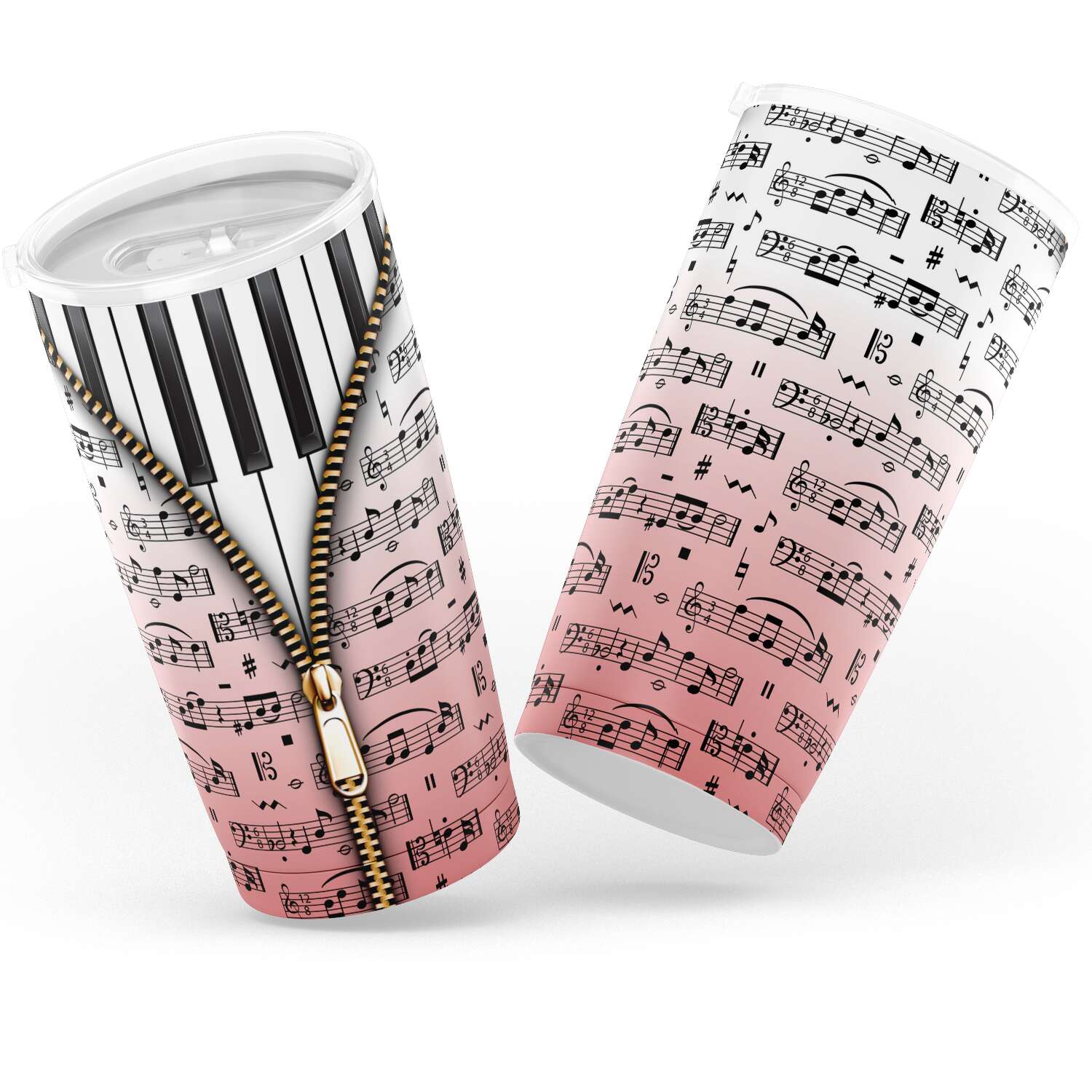 Piano Key Music Tumbler