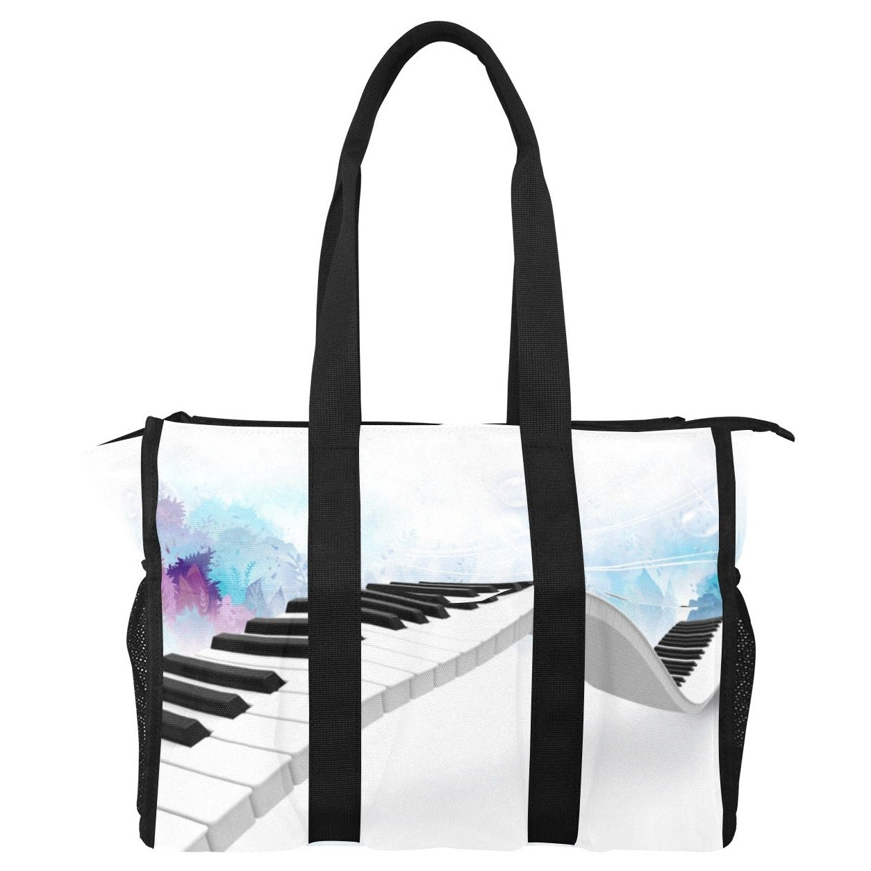 Piano Keys Float Nurse Tote Bag