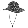 Little Music Notes Wide Brim Bucket Hat