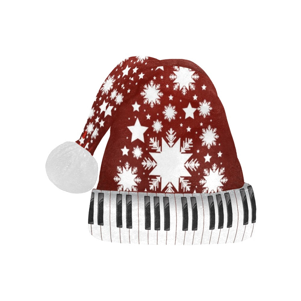 Piano Christmas Santa Hat
