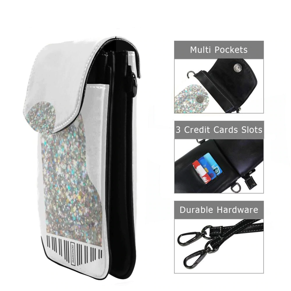 Piano Leather Multi Purpose Purse