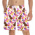 Violin Florals Beach Shorts