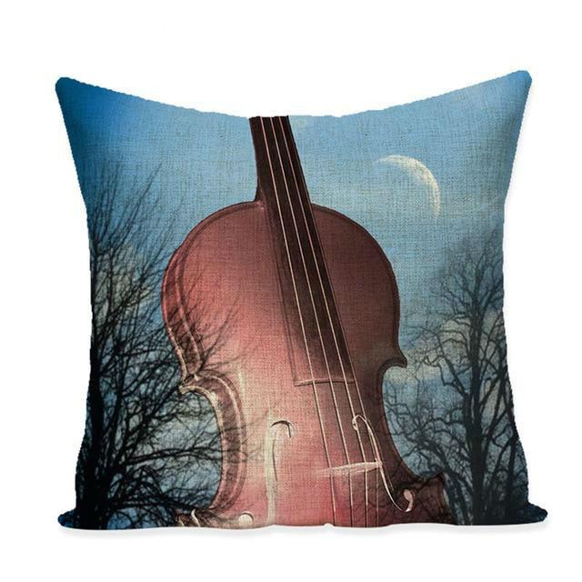 Music Guitar Saxophone Pillowcases