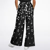 Music Notes Black Flare Jogger