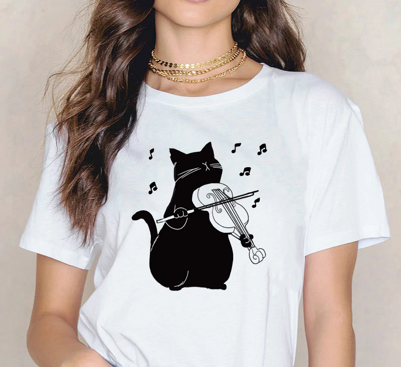 Music Notes Women T-Shirt