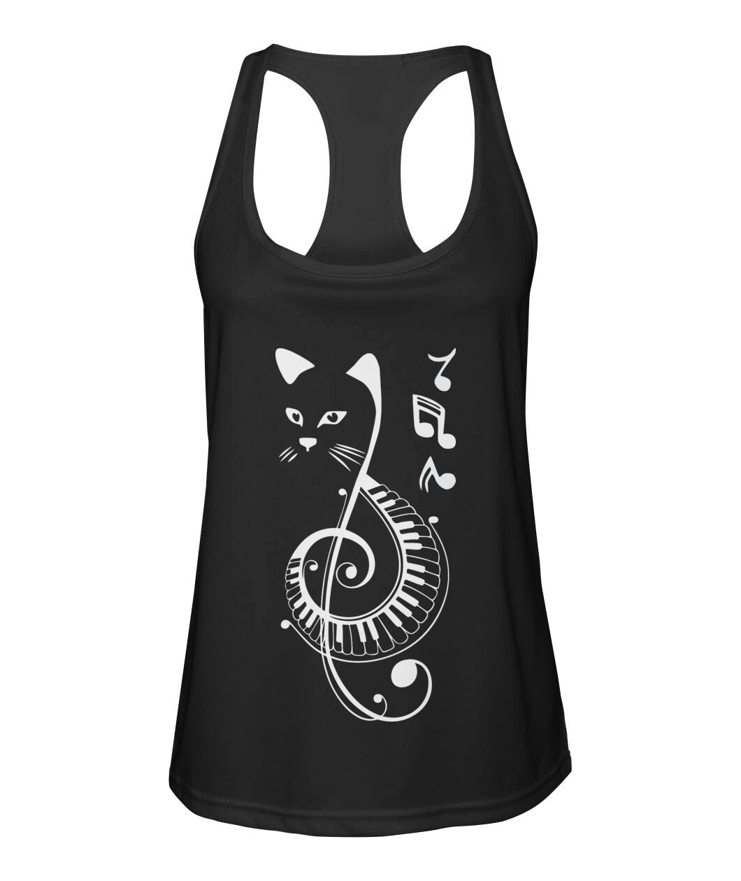 Musical Cat Sport Tank