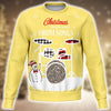 Christmas Begin With Drum Songs Yellow Sweatshirt - XS - { shop_name }} - Review
