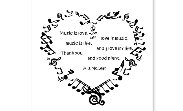 Musical Notes Painting Wall Art