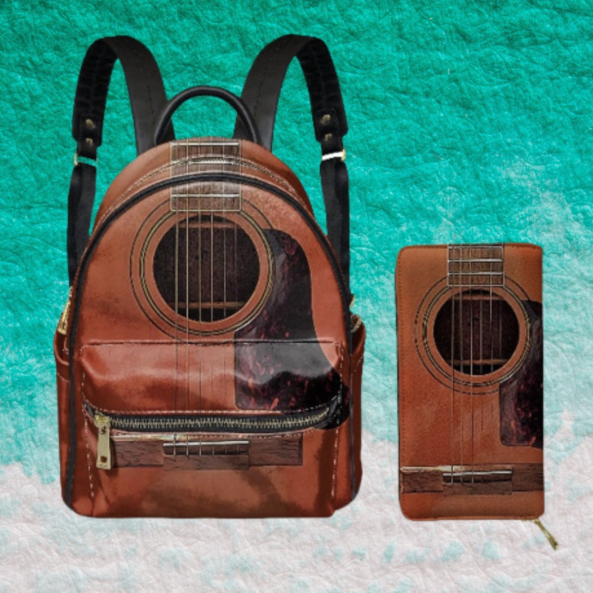 Guitar Backpack/Long Wallet