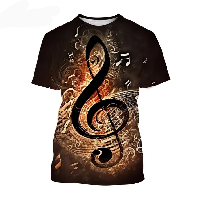 New Music Note Art T-shirt