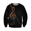 3D Musical Violin Hoodie/Sweatshirt - Sweatshirt / XS - { shop_name }} - Review