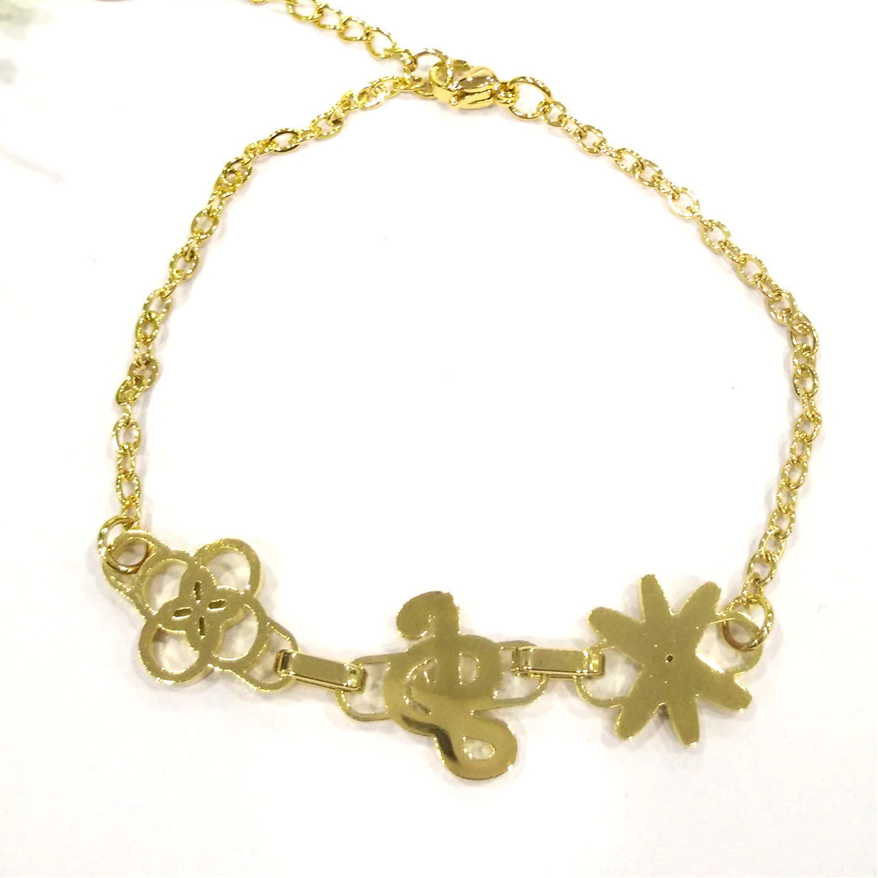 Treble Clef Charm Bracelet