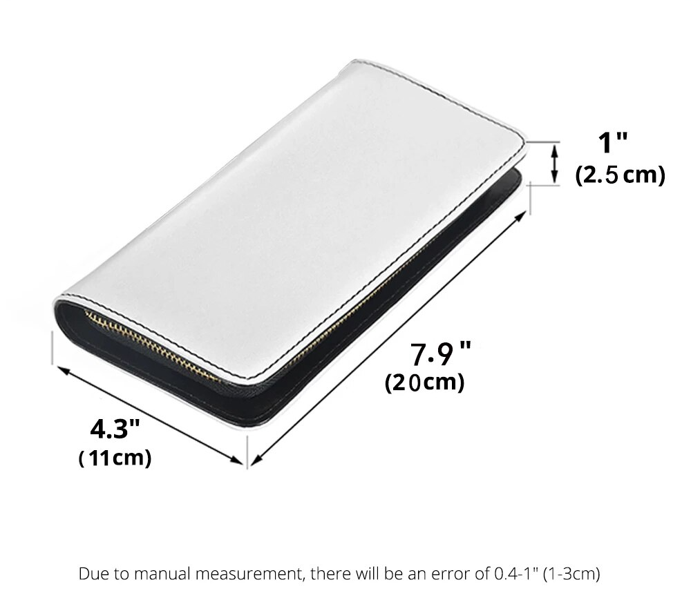 Piano Keys Long Wallet