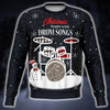 Christmas Begin With Drum Songs Sweatshirt - XS - { shop_name }} - Review